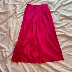 Vintage silk skirt